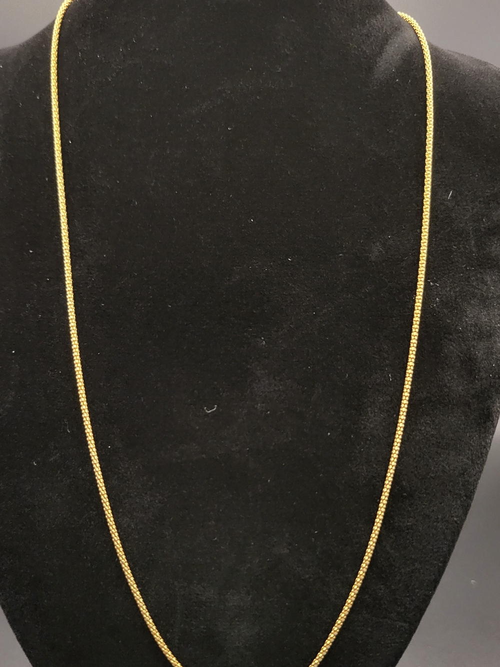 Gold Rope Chain Necklace - Women Jewelr Sterlimg 925